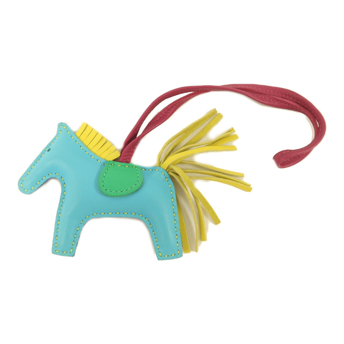 Hermès Rodeo PM · Milo Leather Charm