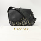 Dior CD Mini Saddle · Canvas Leather