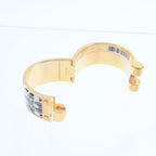 Hermès Charniere Wide Bangle · Enamel