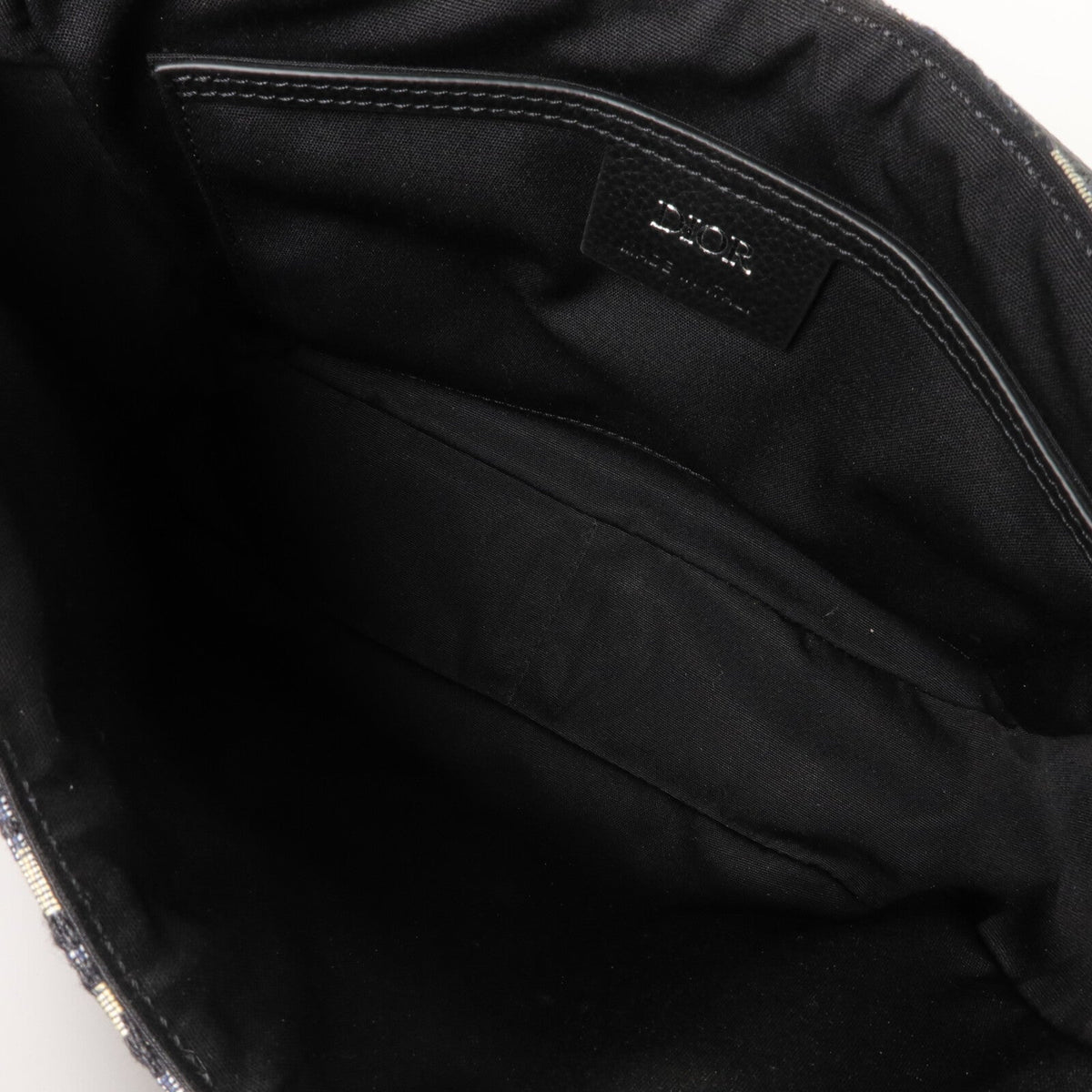 Dior CD Mini Saddle · Canvas Leather