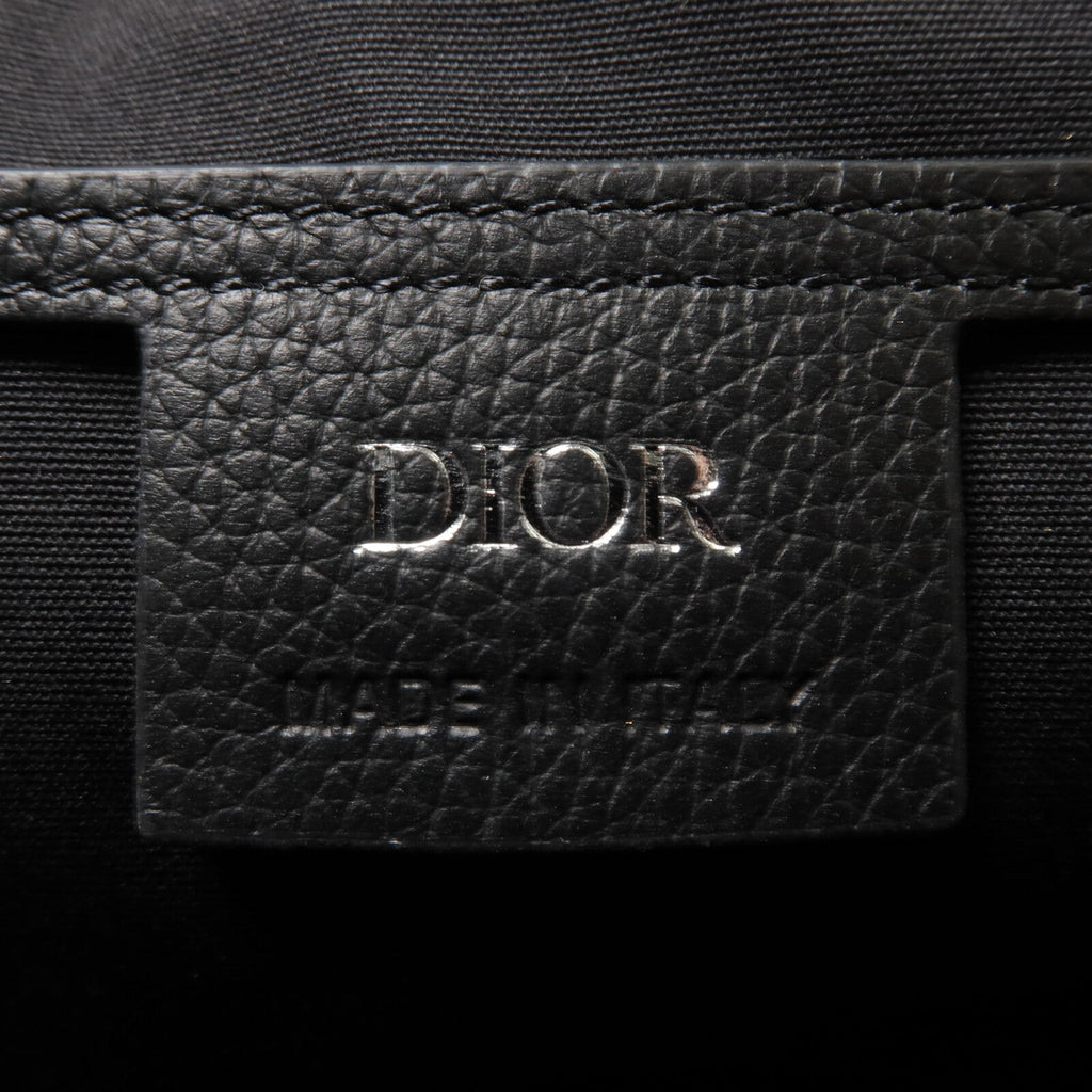 Dior CD Mini Saddle · Canvas Leather