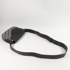 Dior CD Mini Saddle · Canvas Leather