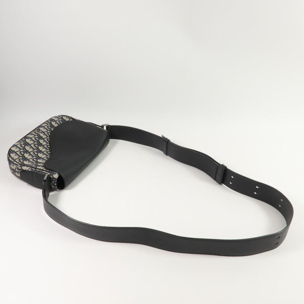 Dior CD Mini Saddle · Canvas Leather
