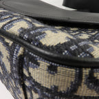 Dior CD Mini Saddle · Canvas Leather