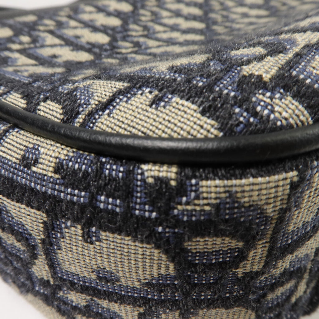 Dior CD Mini Saddle · Canvas Leather