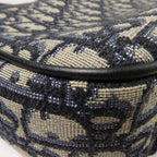Dior CD Mini Saddle · Canvas Leather