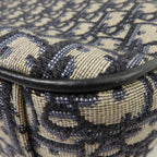 Dior CD Mini Saddle · Canvas Leather