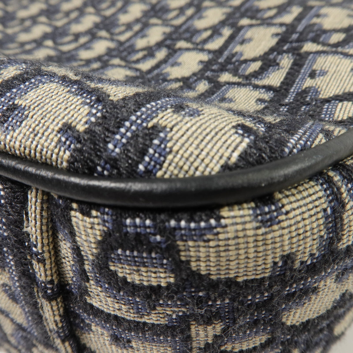 Dior CD Mini Saddle · Canvas Leather