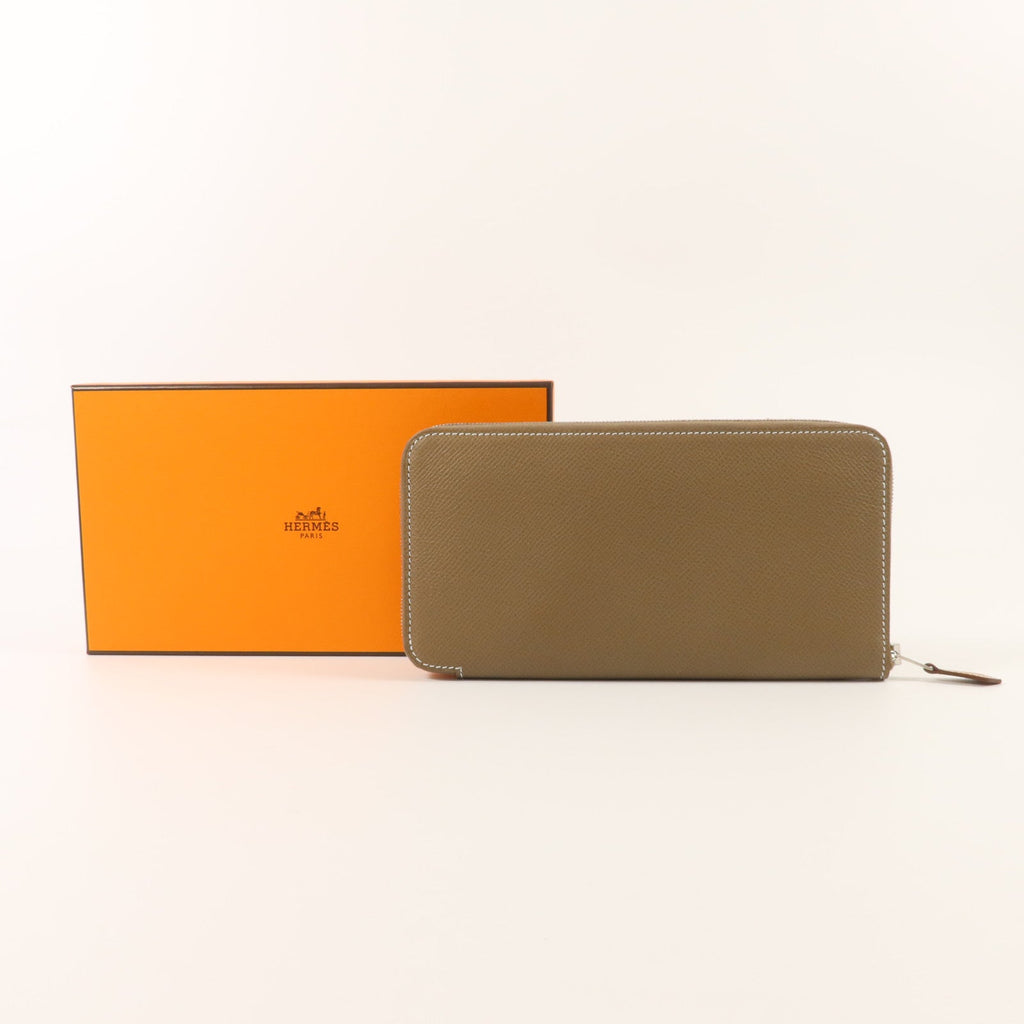 Hermès Silk In · Epsom Leather · Long Wallet