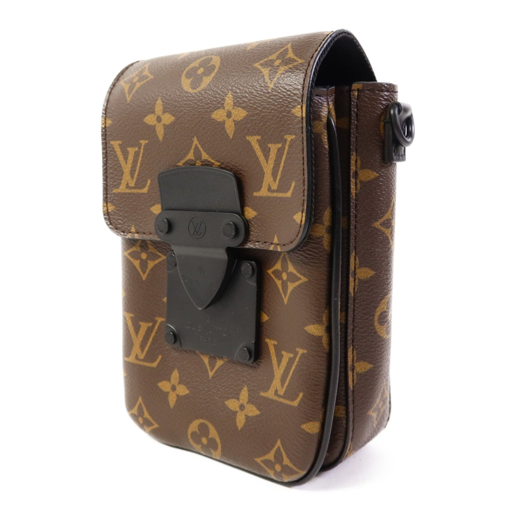 Louis Vuitton S-Lock · Monogram Macassar