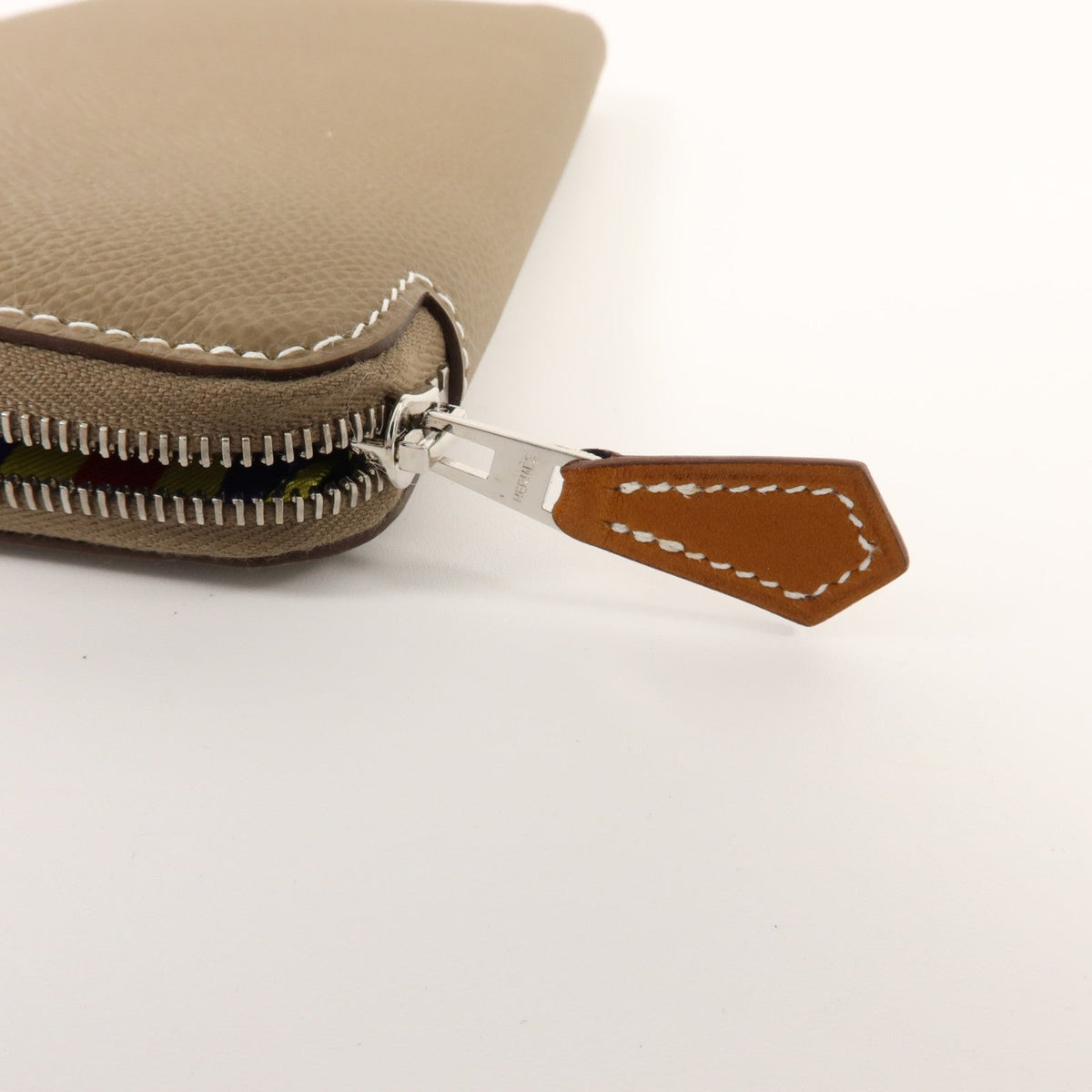 Hermès Silk In · Epsom Leather · Long Wallet