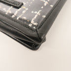 Chanel · Tweed Chain Clutch