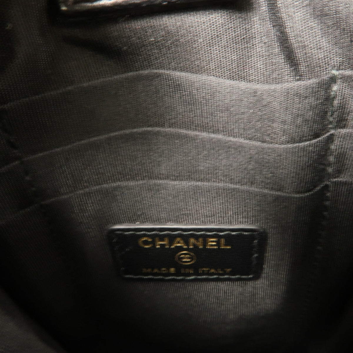 Chanel · Tweed Chain Clutch