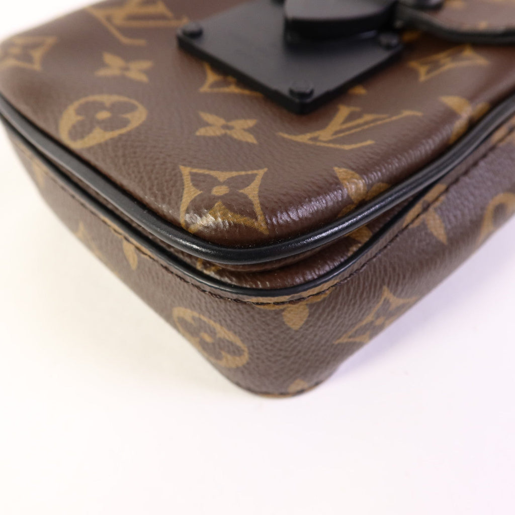Louis Vuitton S-Lock · Monogram Macassar