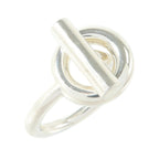 Hermès Echappee Ring · Sterling Silver