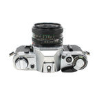 Canon AE-1 35mm SLR Film Camera Classic Manual Focus with Shutter Priority w/ Kit Lens