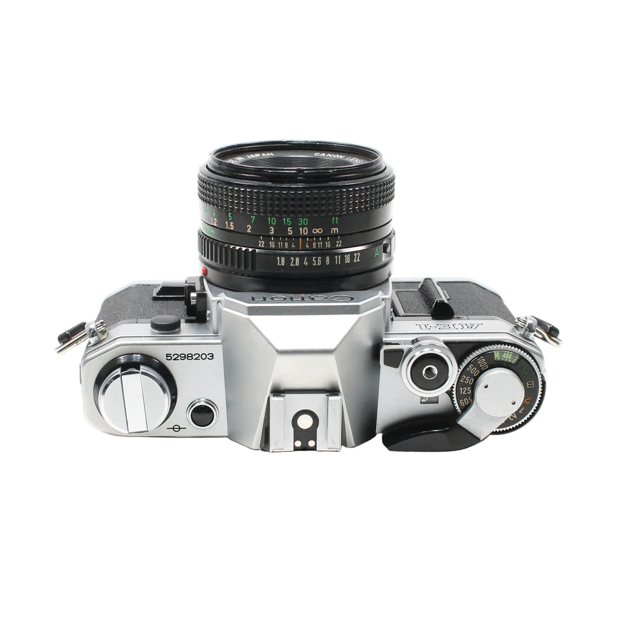 Canon AE-1 35mm SLR Film Camera Classic Manual Focus with Shutter Priority w/ Kit Lens