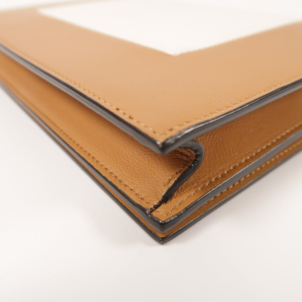 Celine Frame Wallet On Chain · Bicolor