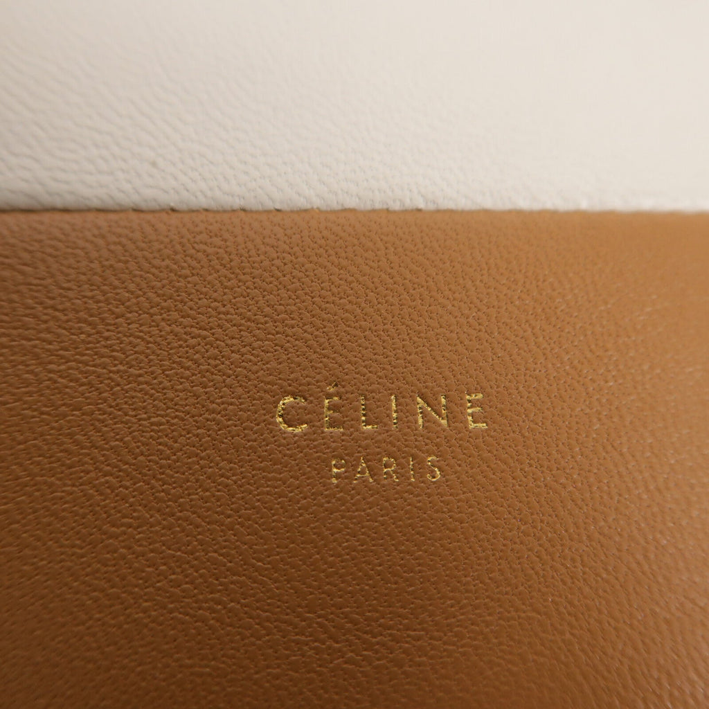 Celine Frame Wallet On Chain · Bicolor