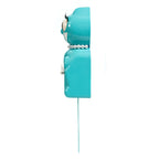 Vibrant Blue Turquoise Lady Kit-Cat