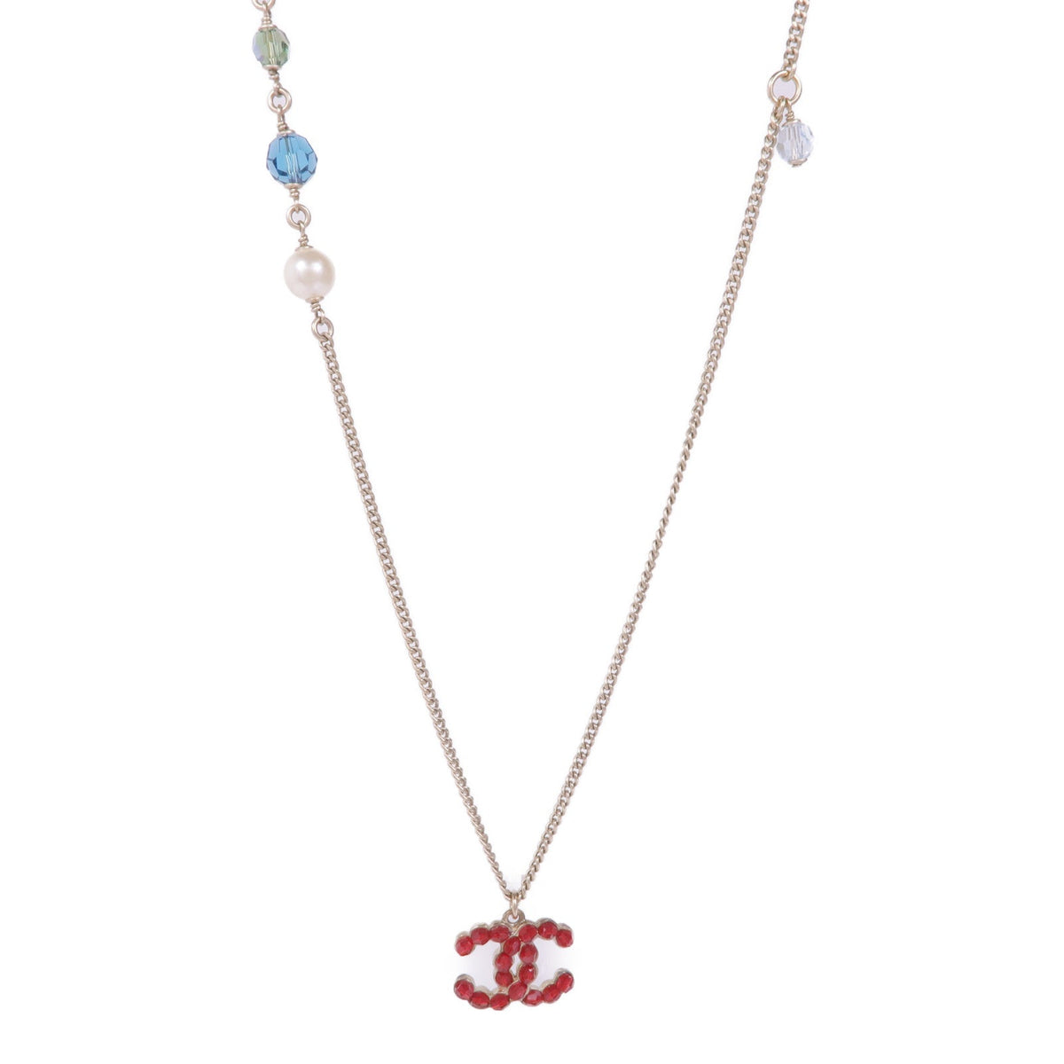 CHANEL CC Necklace · Metal