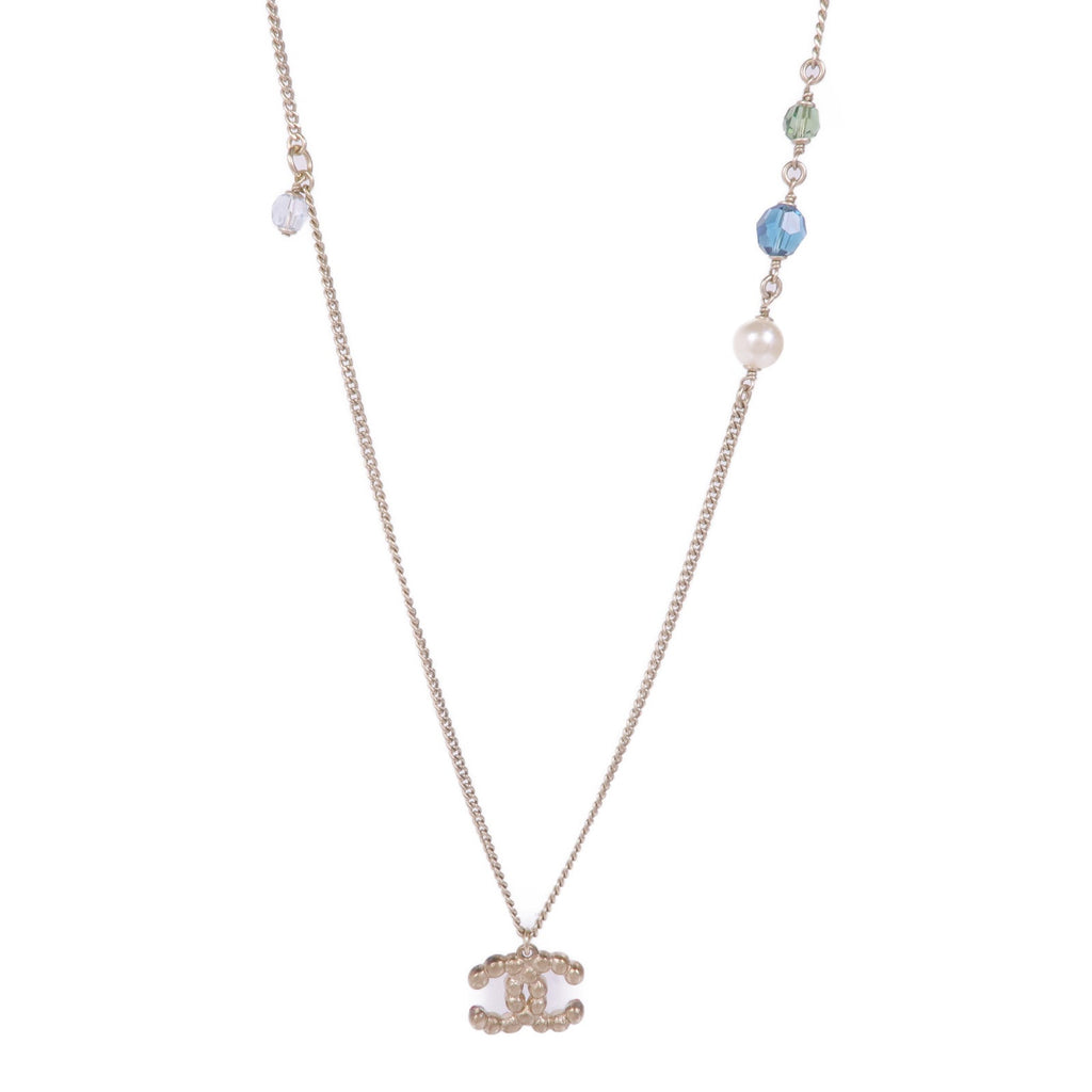 CHANEL CC Necklace · Metal