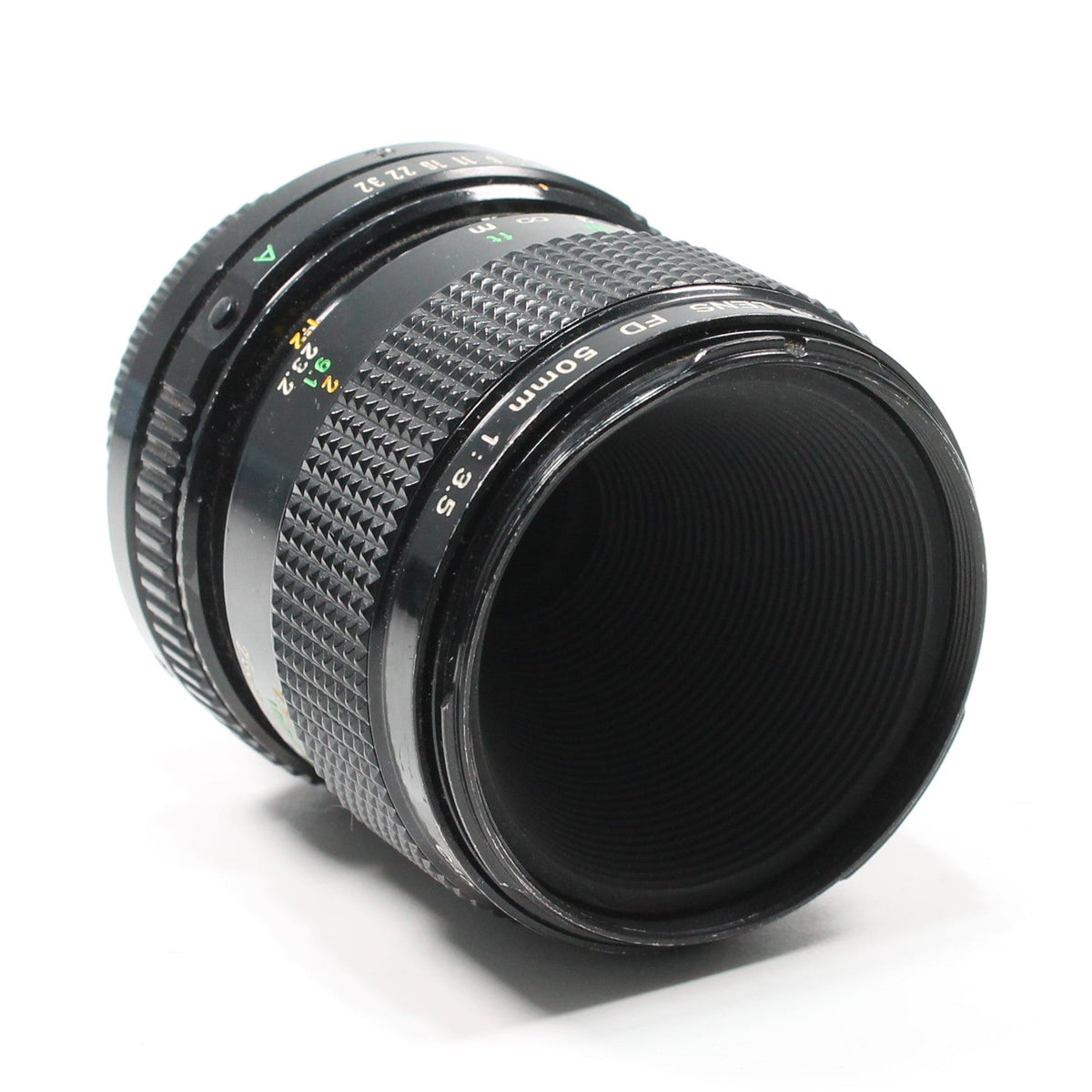 Canon FD 50mm f/3.5 Macro Manual Focus Lens