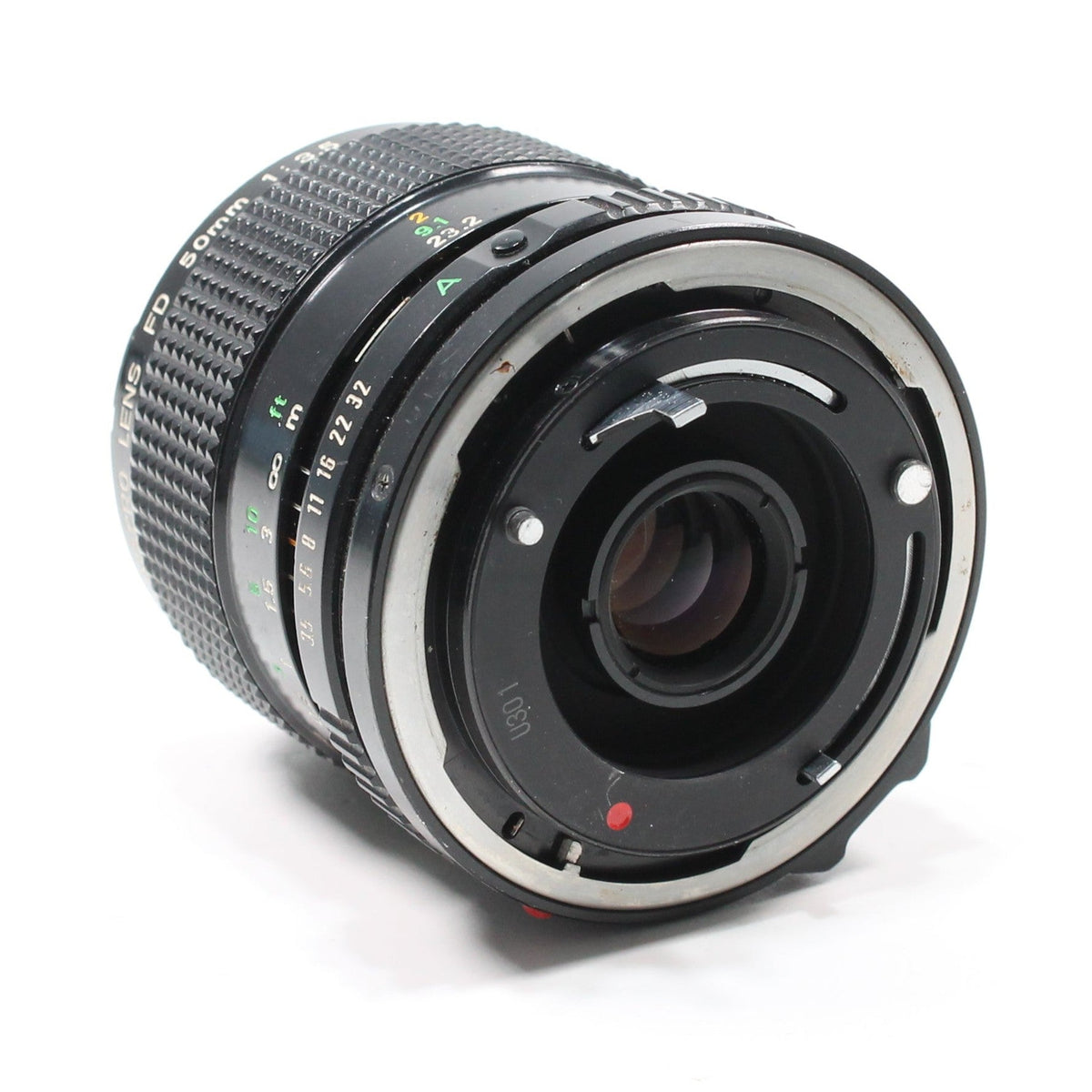 Canon FD 50mm f/3.5 Macro Manual Focus Lens