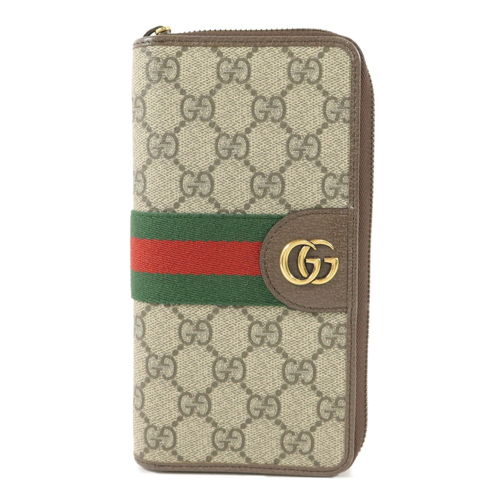 Gucci GG · Zip Around Wallet · Coated Canvas