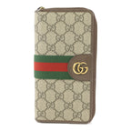 Gucci GG · Zip Around Wallet · Coated Canvas