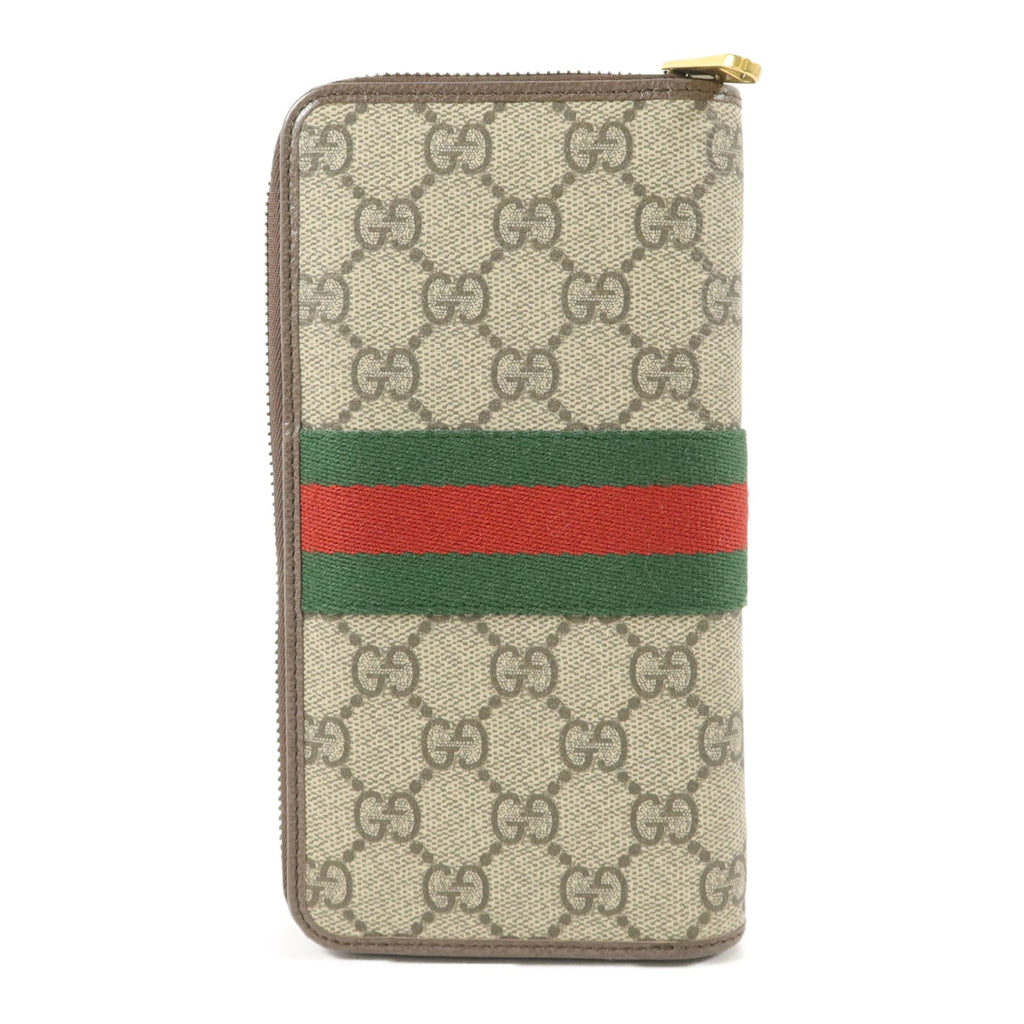 Gucci GG · Zip Around Wallet · Coated Canvas