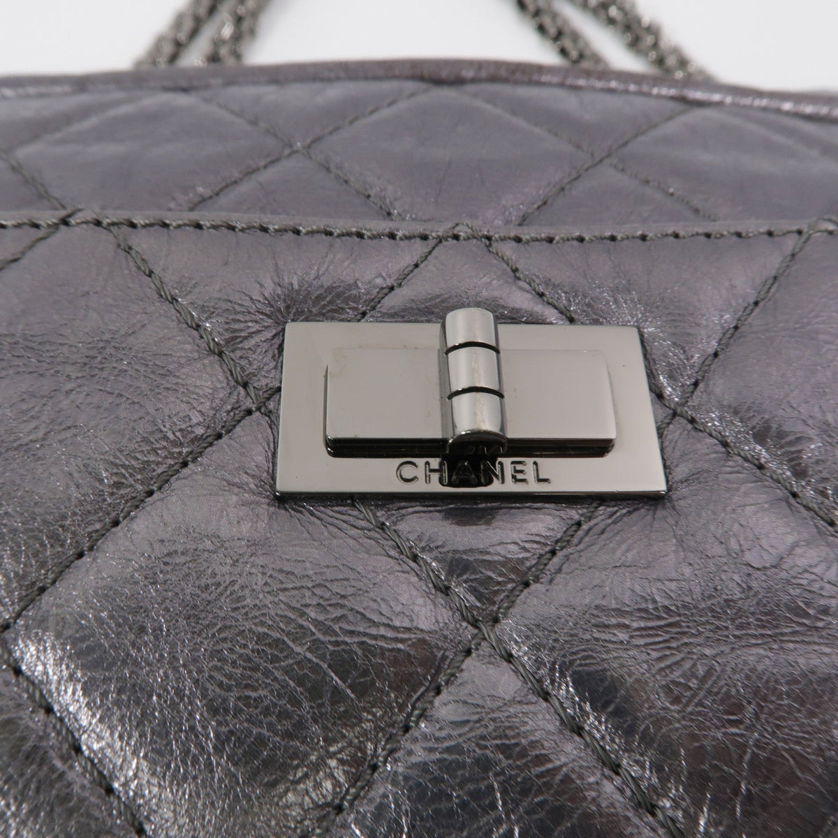 Chanel 2.55 · Calfskin · Chain Shoulder Bag