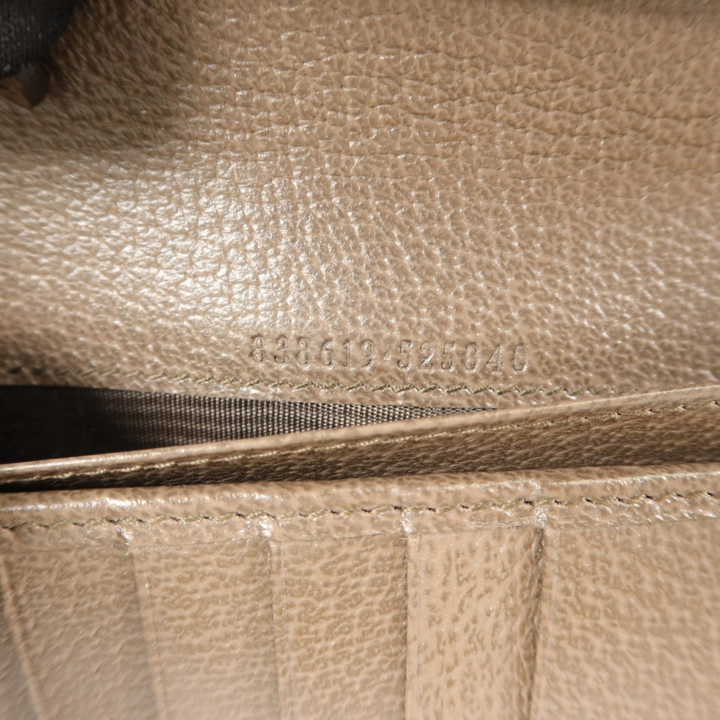 Gucci GG · Zip Around Wallet · Coated Canvas
