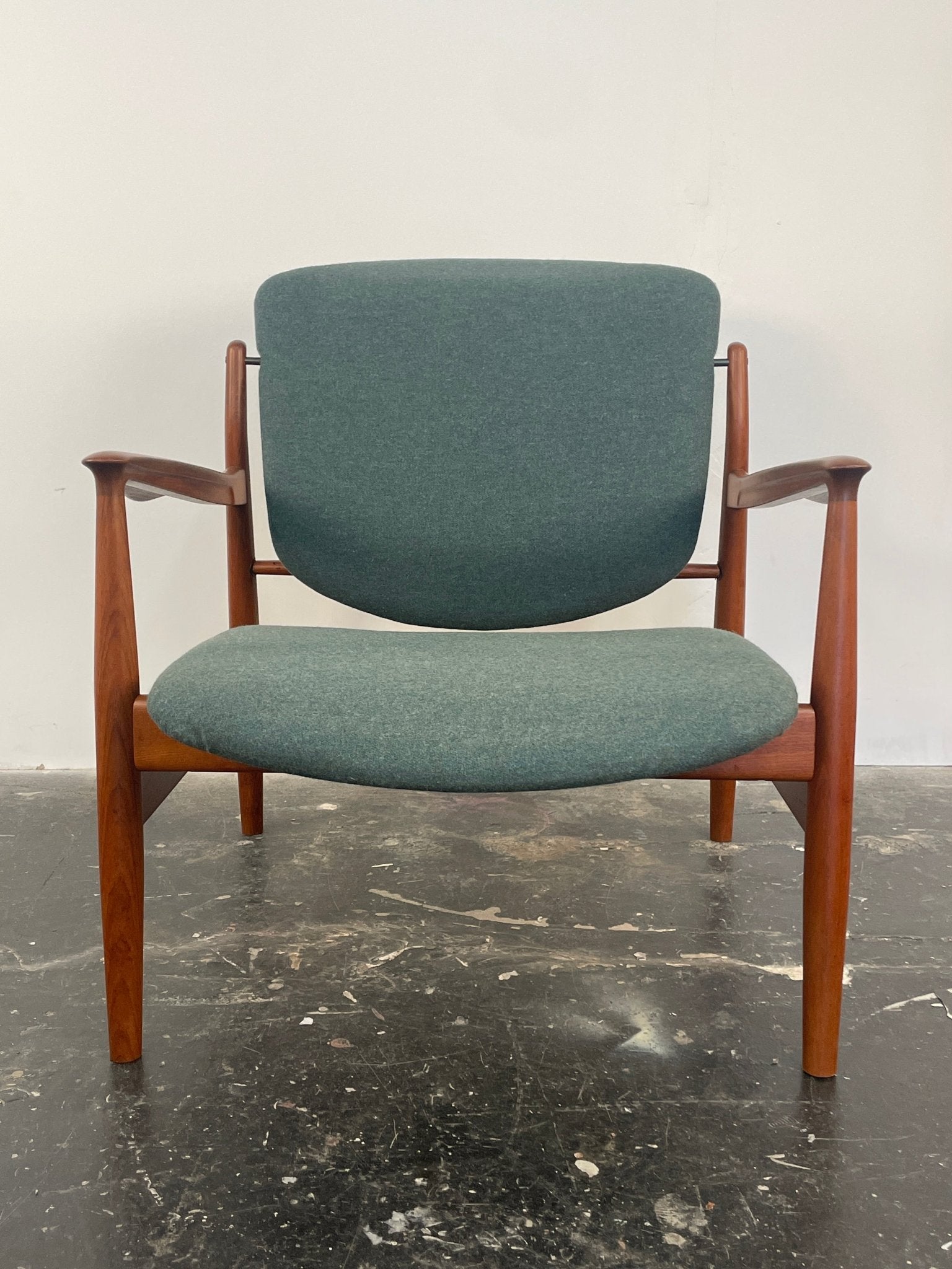 Finn Juhl Model 136 Lounge Chair for France & Son Circa 1950's