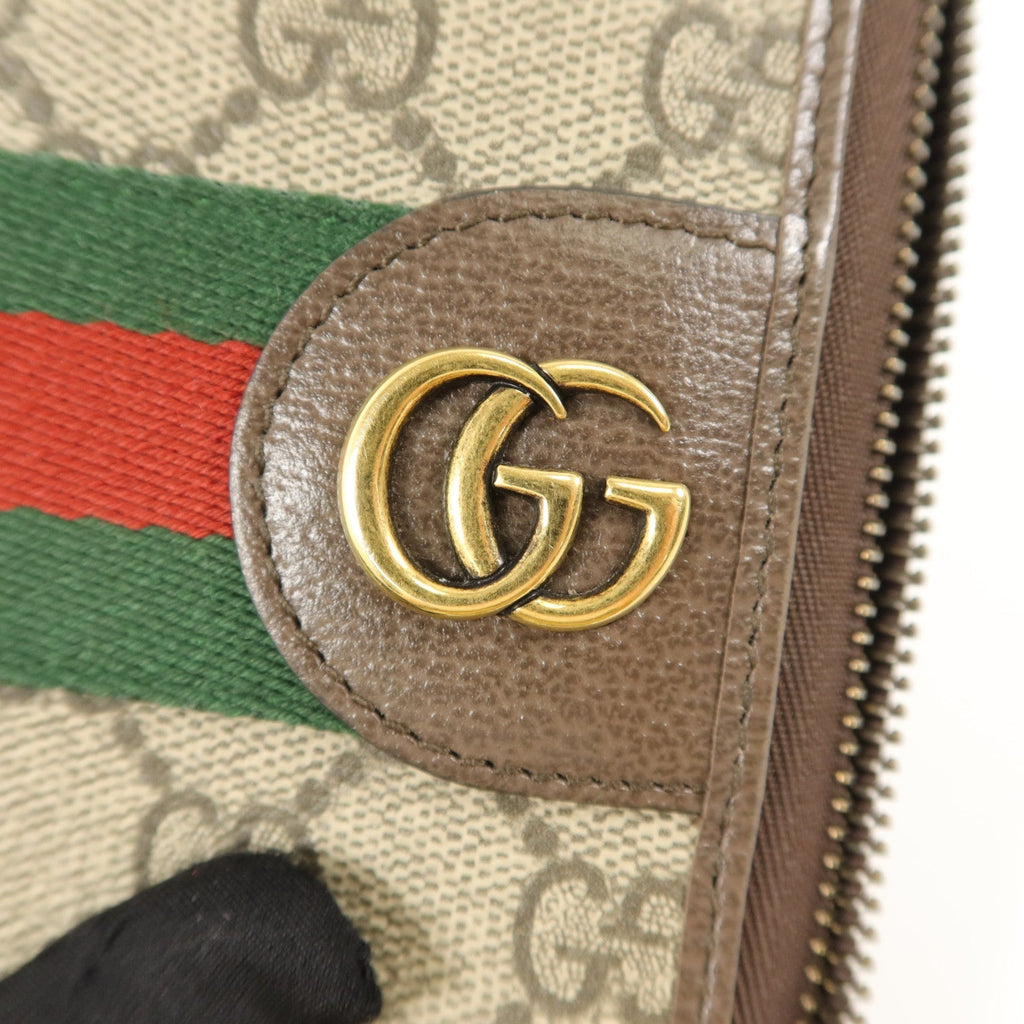 Gucci GG · Zip Around Wallet · Coated Canvas