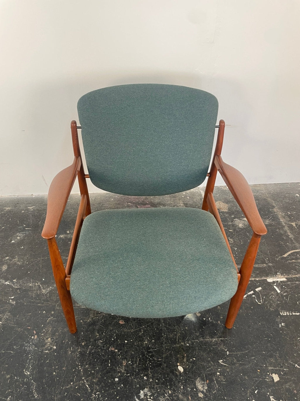 Finn Juhl Model 136 Lounge Chair for France & Son Circa 1950's