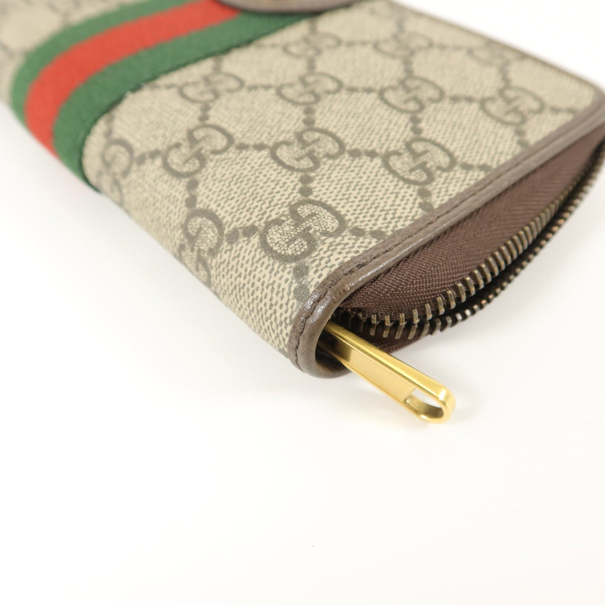 Gucci GG · Zip Around Wallet · Coated Canvas