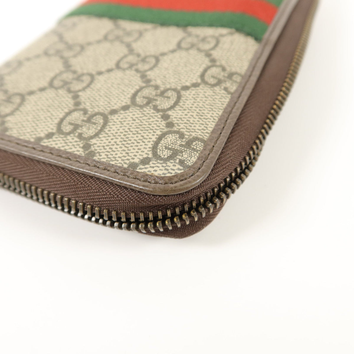 Gucci GG · Zip Around Wallet · Coated Canvas