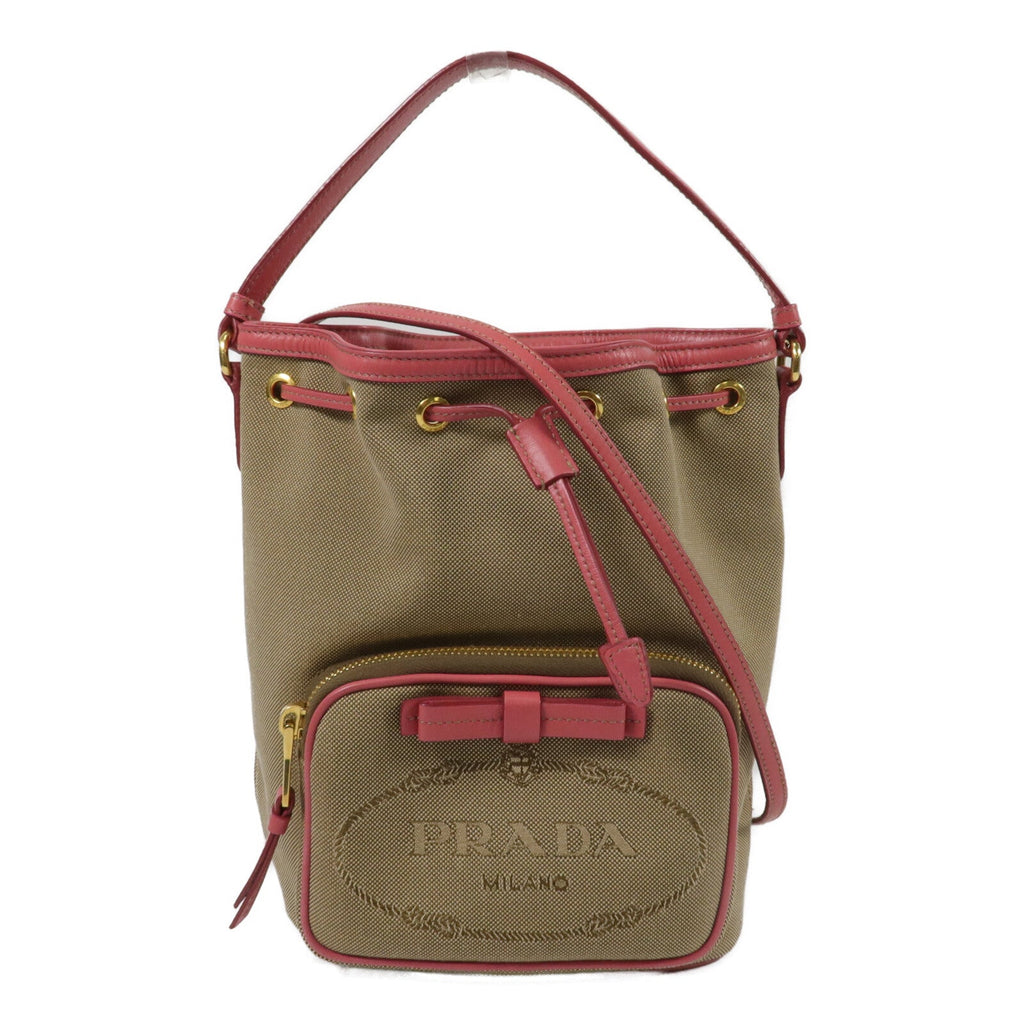 Prada · Mini Bucket · Canvas