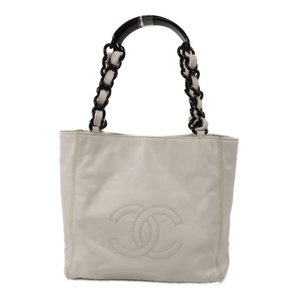 Chanel Vintage · Calfskin Chain Shoulder