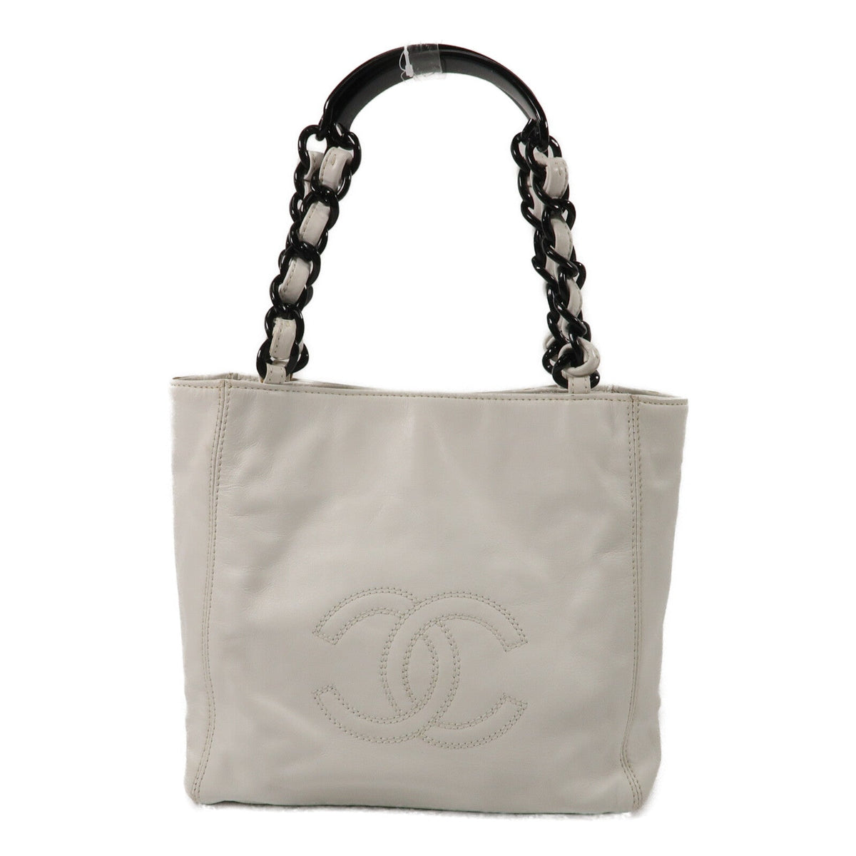 Chanel Vintage · Calfskin Chain Shoulder