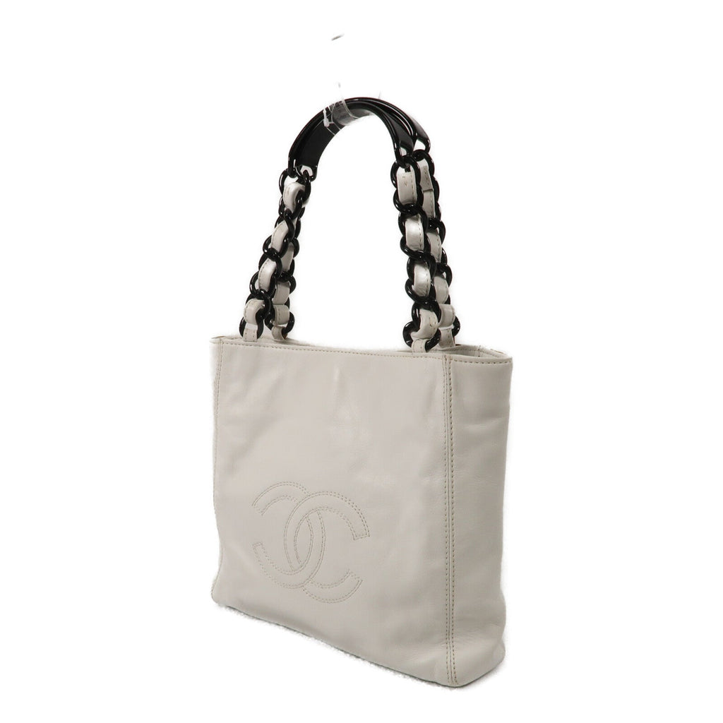 Chanel Vintage · Calfskin Chain Shoulder