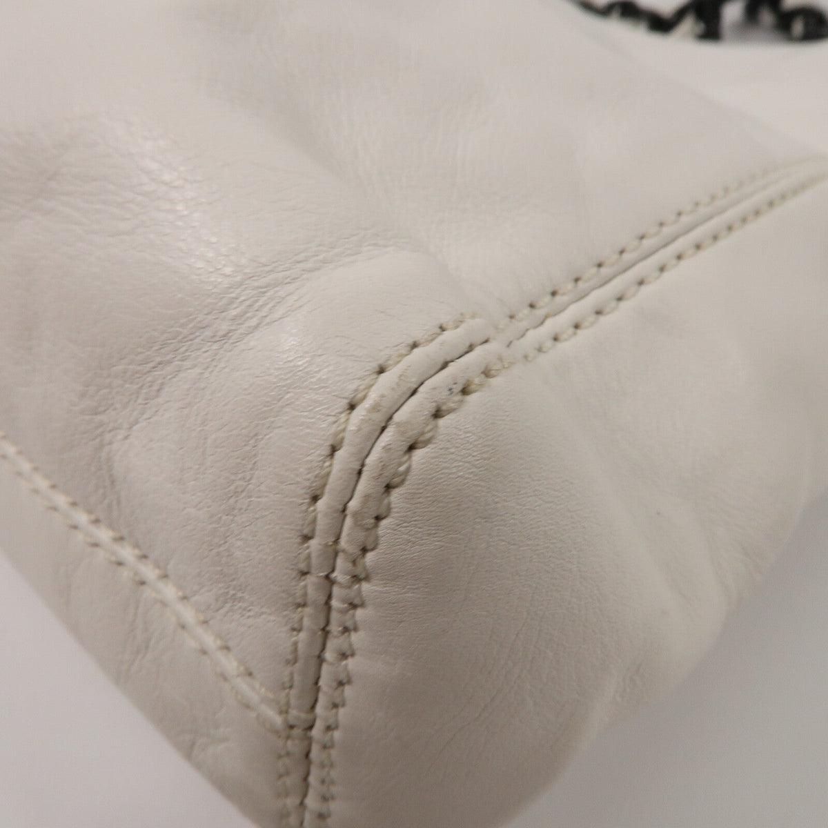 Chanel Vintage · Calfskin Chain Shoulder