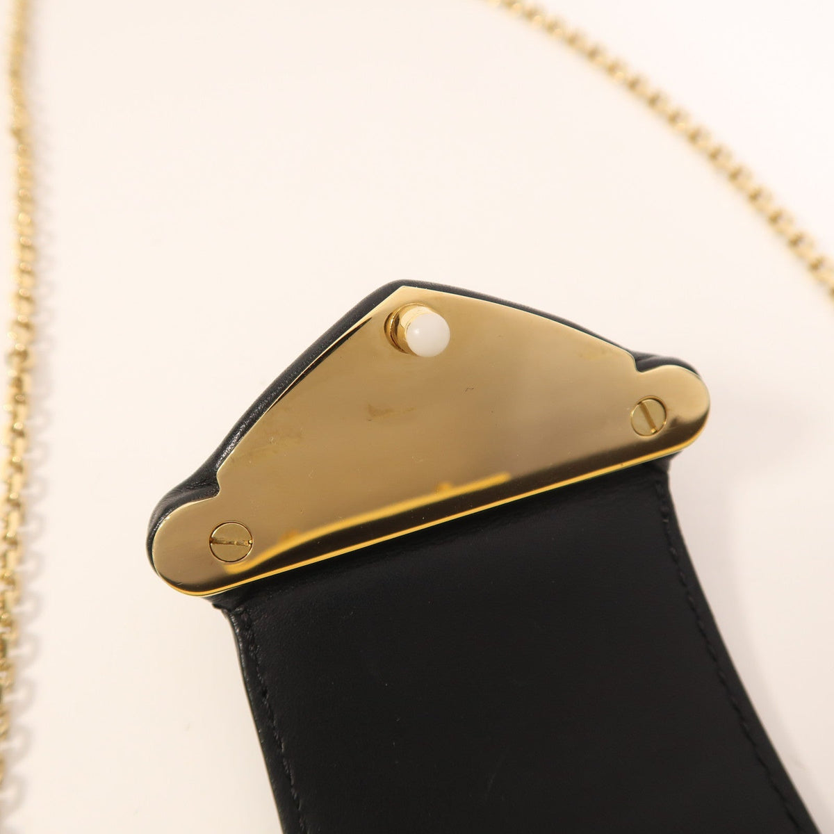 Louis Vuitton · Calfskin Chain Shoulder Bag