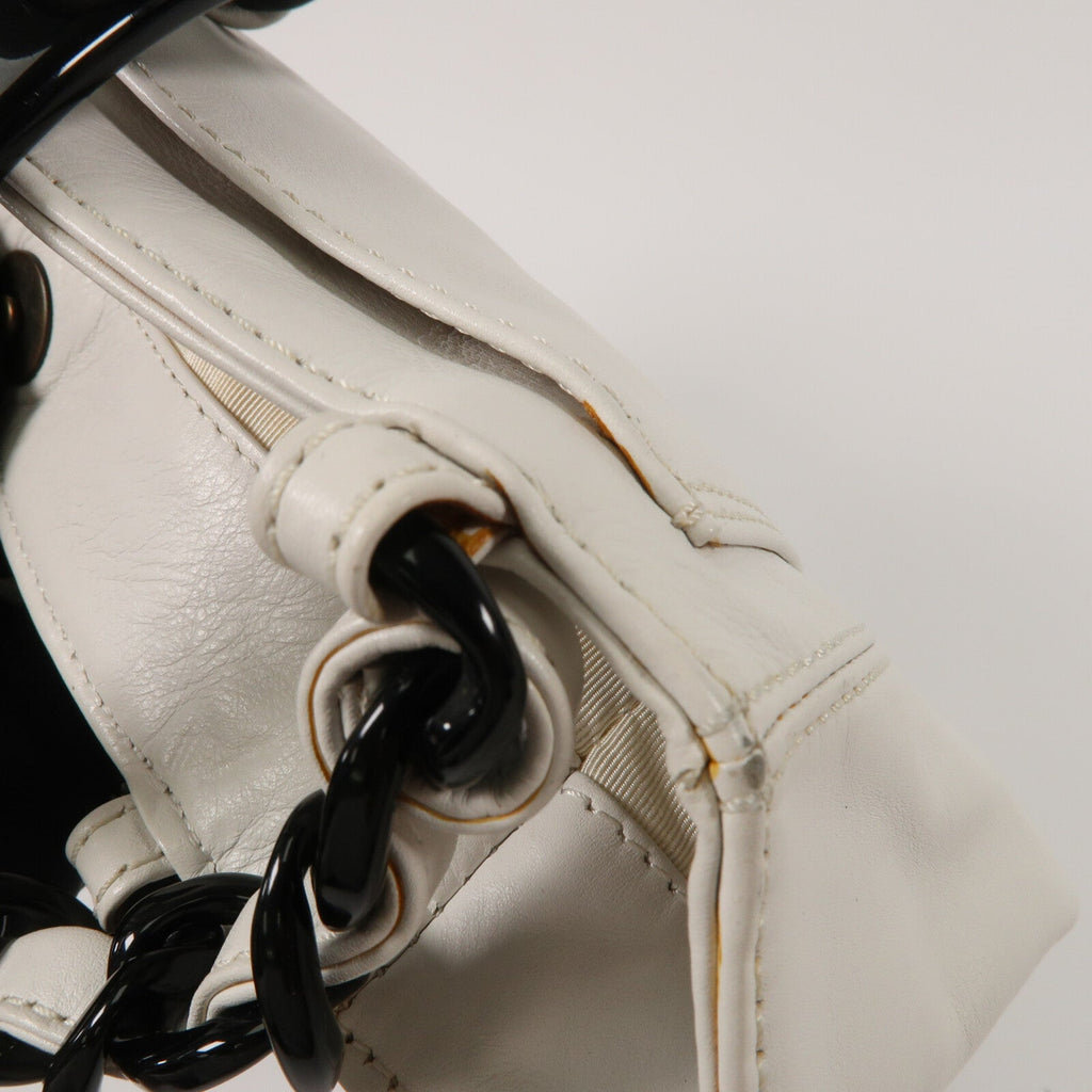 Chanel Vintage · Calfskin Chain Shoulder