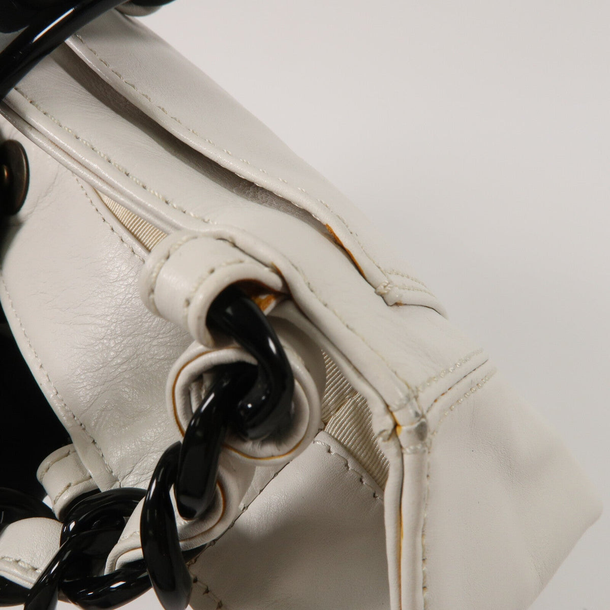 Chanel Vintage · Calfskin Chain Shoulder