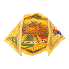 Hermès Carré Plissé · Silk Scarf 90