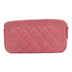 Chanel Boy Double Zip WOC · Calfskin