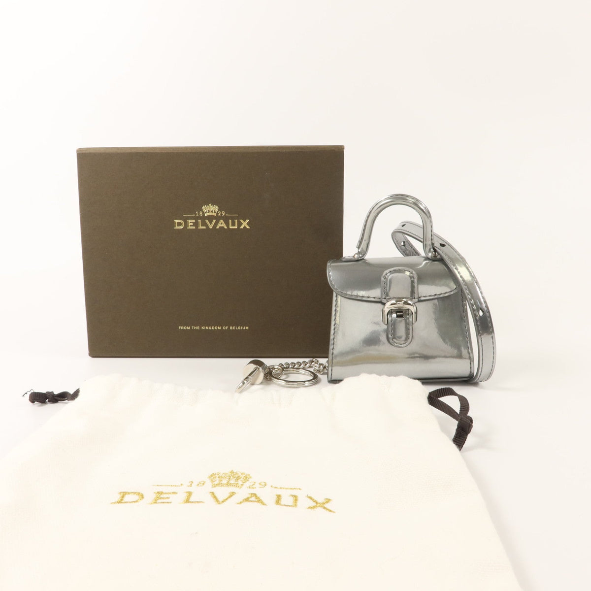 Delvaux Brillant Charms · Patent Leather