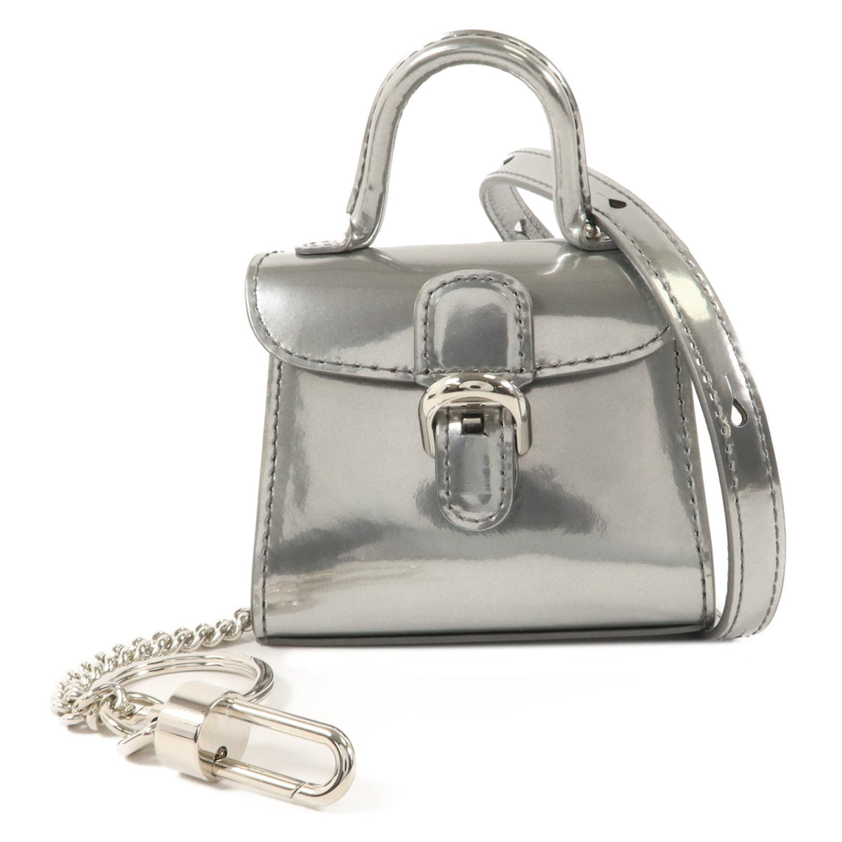 Delvaux Brillant Charms · Patent Leather